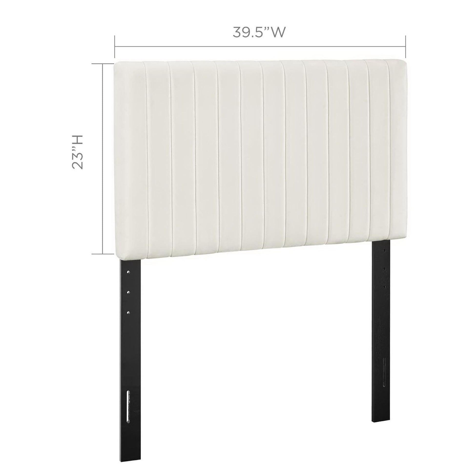 Keira Performance Velvet Twin Headboard by Modway | Headboards | Modishstore - 11