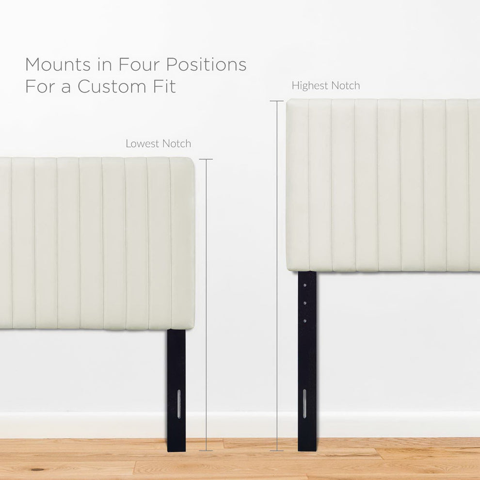 Keira Performance Velvet Twin Headboard by Modway | Headboards | Modishstore - 12