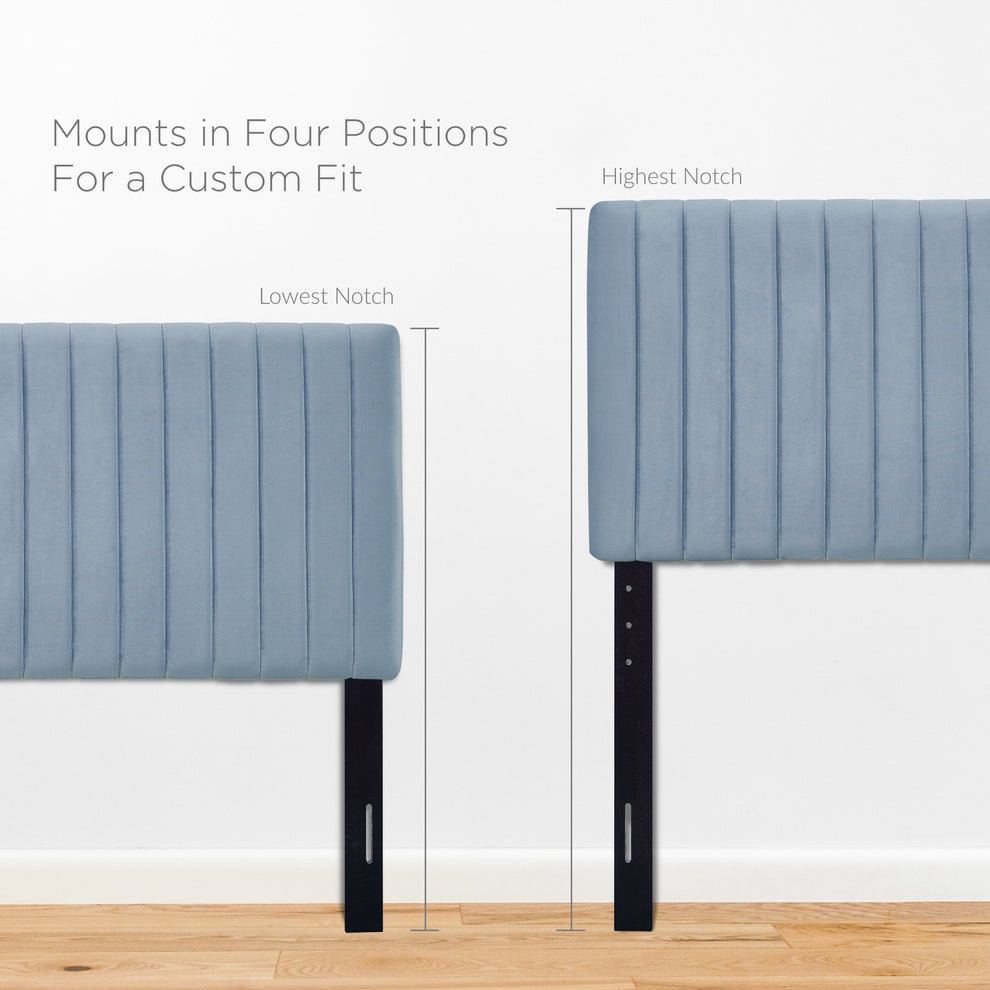 Keira Performance Velvet Twin Headboard by Modway | Headboards | Modishstore - 19