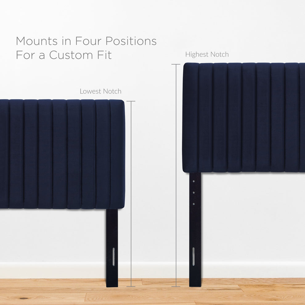 Keira Performance Velvet Twin Headboard by Modway | Headboards | Modishstore - 26