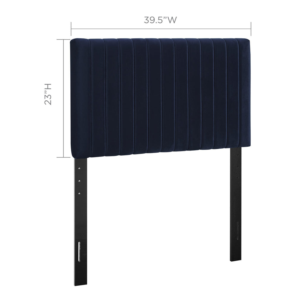 Keira Performance Velvet Twin Headboard by Modway | Headboards | Modishstore - 27