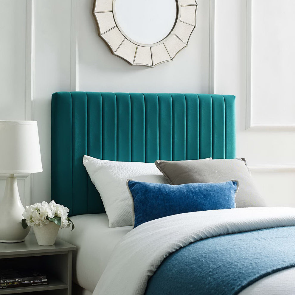 Keira Performance Velvet Twin Headboard by Modway | Headboards | Modishstore - 31