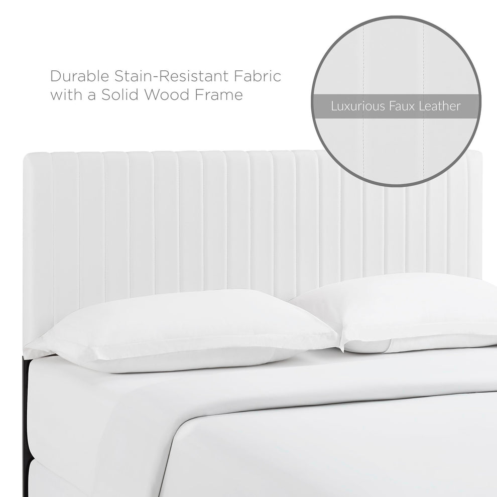 Keira Faux Leather King/California King Headboard by Modway | Headboards | Modishstore - 4