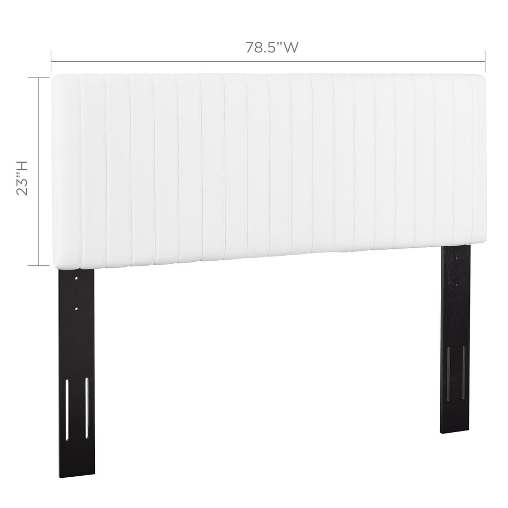 Keira Faux Leather King/California King Headboard by Modway | Headboards | Modishstore - 6