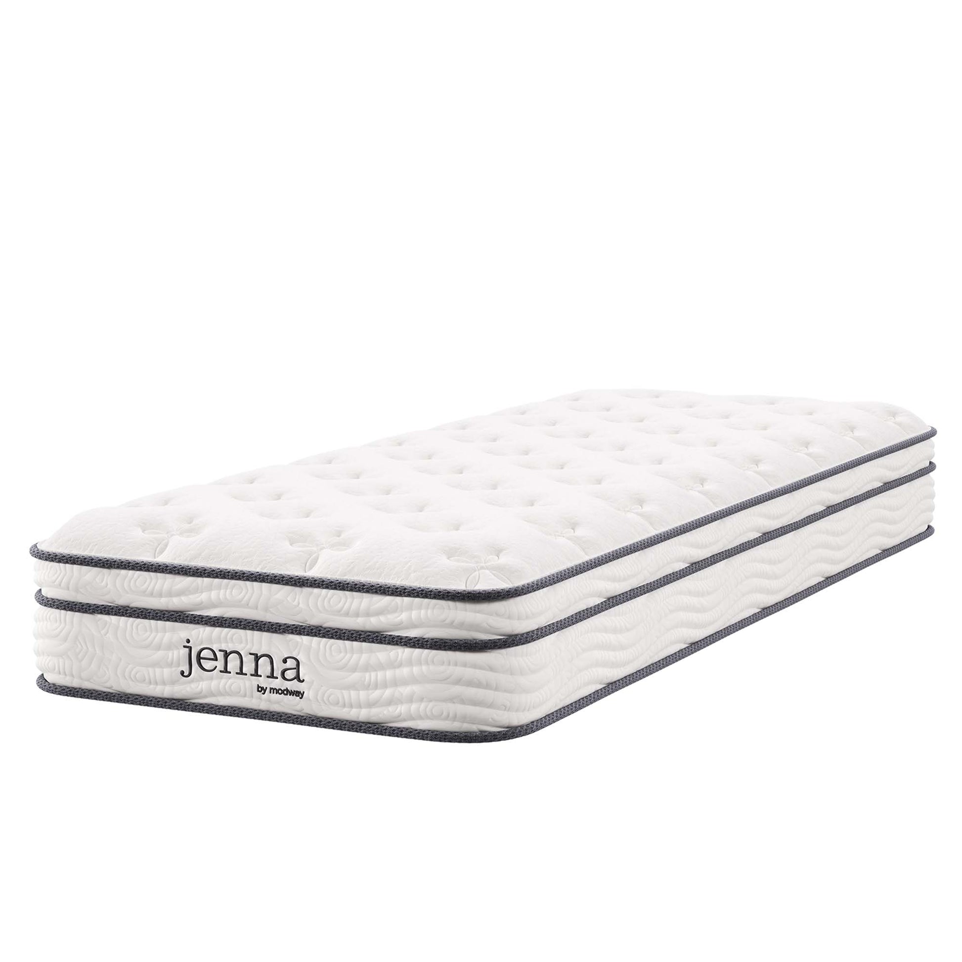Jenna 8" Innerspring and Foam Narrow Twin Mattress by Modway | Mattresses | Modishstore - 3