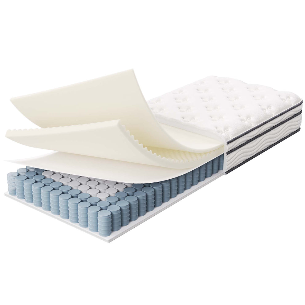 Jenna 8" Innerspring and Foam Narrow Twin Mattress by Modway | Mattresses | Modishstore - 9
