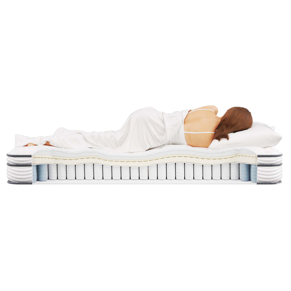 Jenna 8" Innerspring and Foam Narrow Twin Mattress by Modway | Mattresses | Modishstore - 11