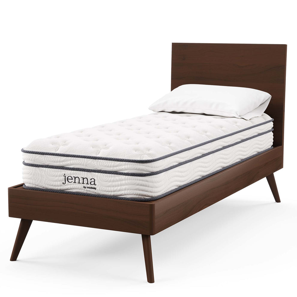 Jenna 8" Innerspring and Foam Narrow Twin Mattress by Modway | Mattresses | Modishstore - 12