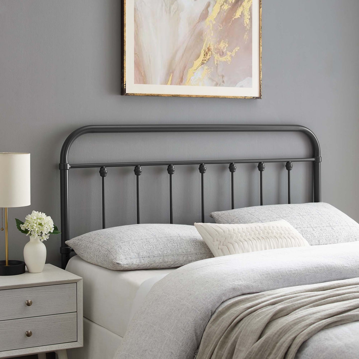 Sage Metal Queen Headboard by Modway | Headboards | Modishstore - 12