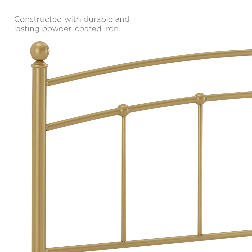 Abigail Metal King Headboard by Modway | Headboards | Modishstore - 4