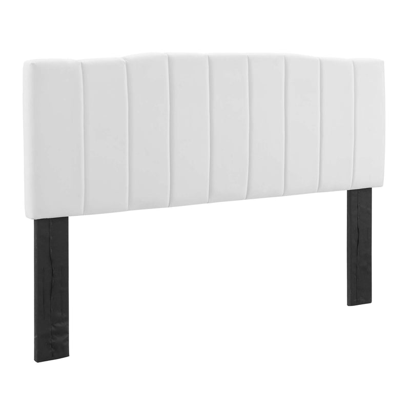 Camilla Channel Tufted Performance Velvet Full/Queen Headboard by Modway | Headboards | Modishstore - 2