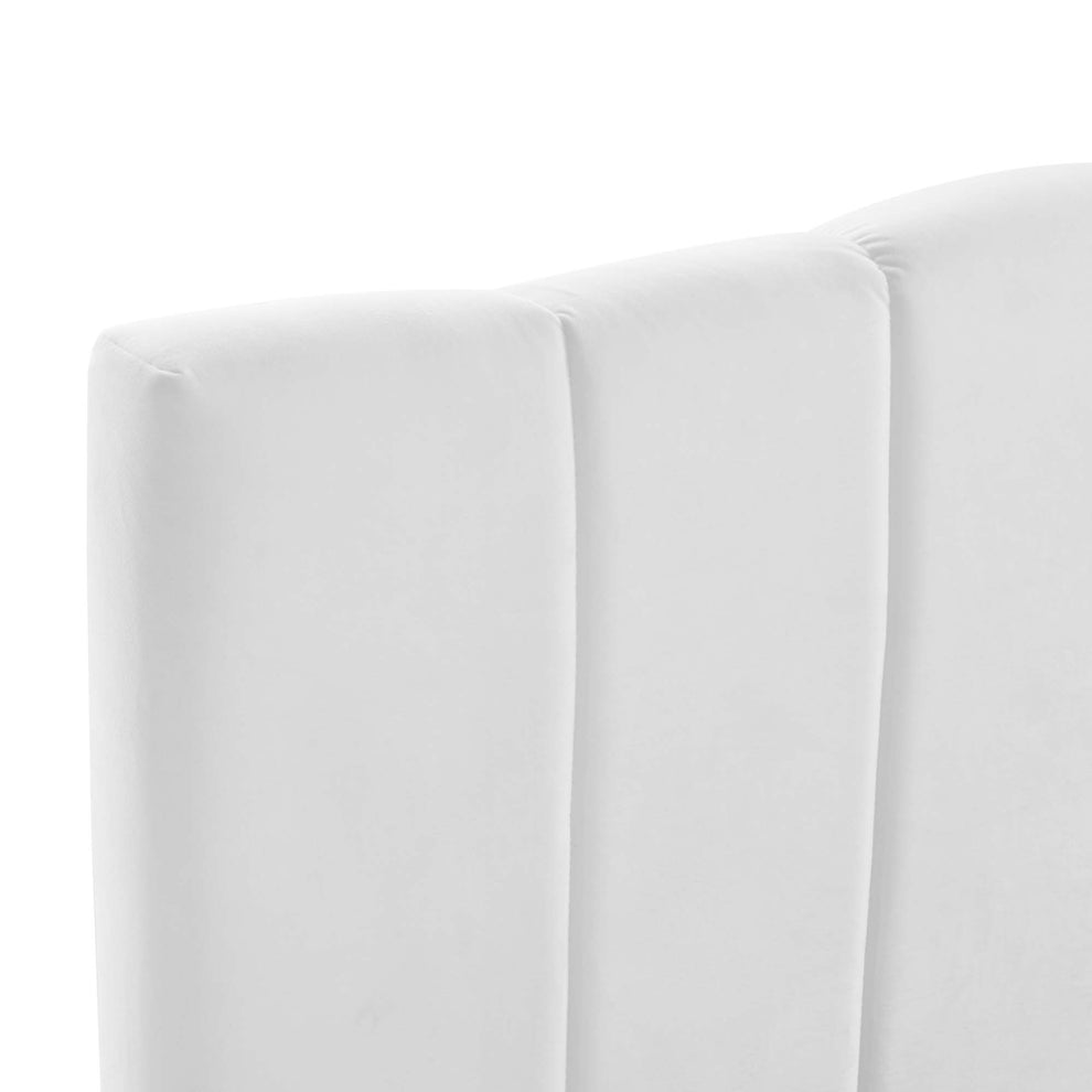 Camilla Channel Tufted Performance Velvet Full/Queen Headboard by Modway | Headboards | Modishstore - 4