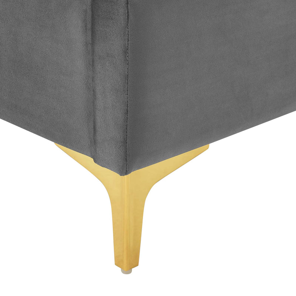 Modway Olivia Queen Performance Velvet Platform Bed - MOD-6280 | Beds | Modishstore - 15