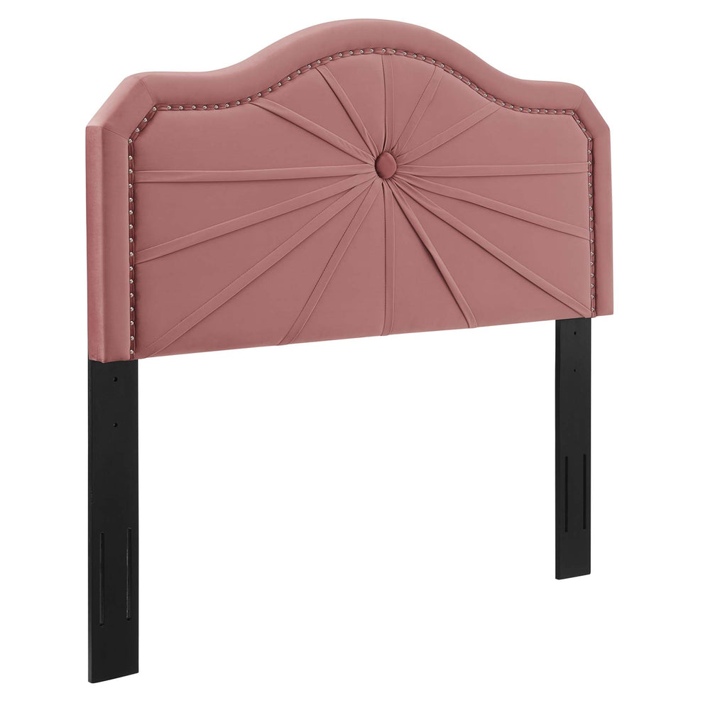 Kristin Pleated Performance Velvet King/California King Headboard by Modway | Headboards | Modishstore - 2