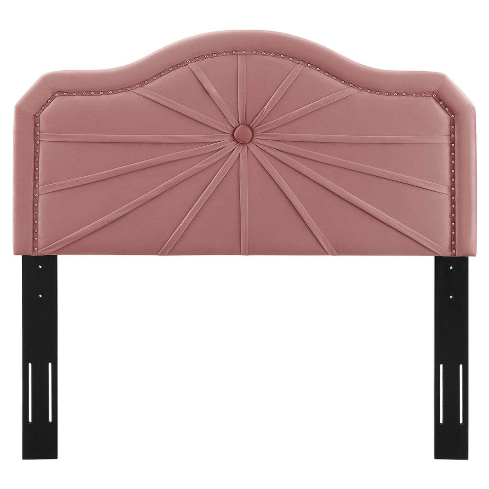 Kristin Pleated Performance Velvet King/California King Headboard by Modway | Headboards | Modishstore - 3