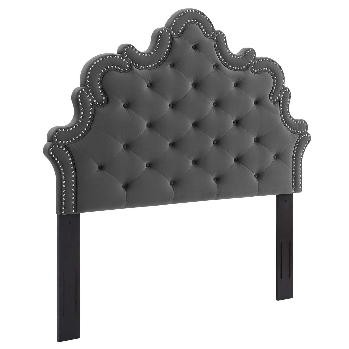 Arabella Button-Tufted Performance Velvet Full/Queen Headboard By Modway - MOD-6563 | Headboards | Modishstore - 32