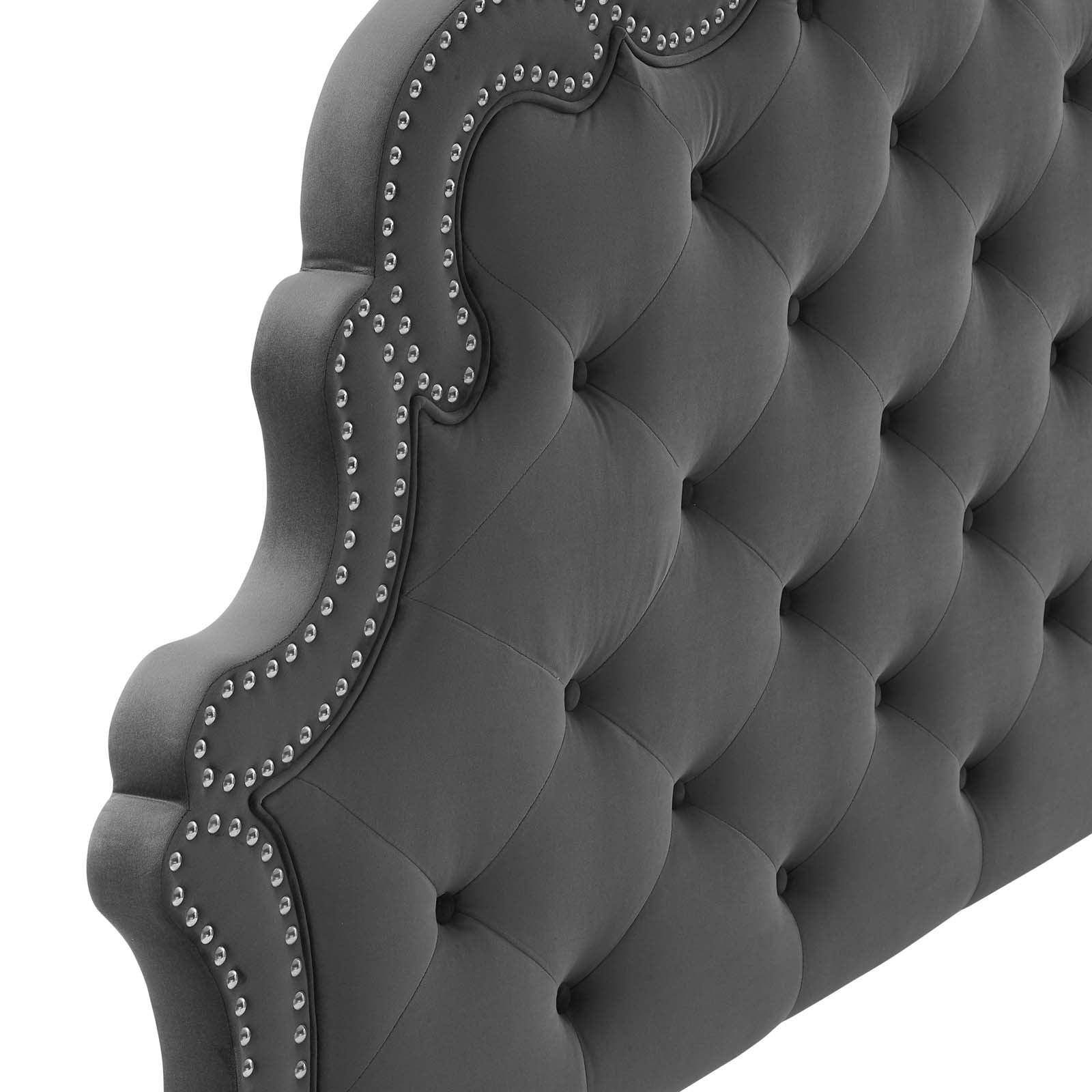 Arabella Button-Tufted Performance Velvet Full/Queen Headboard By Modway - MOD-6563 | Headboards | Modishstore - 33