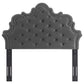 Arabella Button-Tufted Performance Velvet Full/Queen Headboard By Modway - MOD-6563 | Headboards | Modishstore - 30