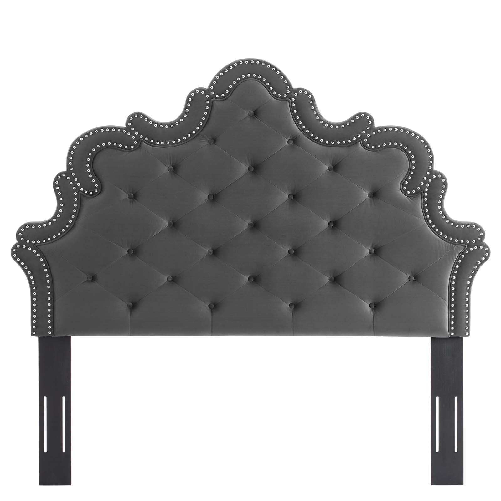 Arabella Button-Tufted Performance Velvet Full/Queen Headboard By Modway - MOD-6563 | Headboards | Modishstore - 31