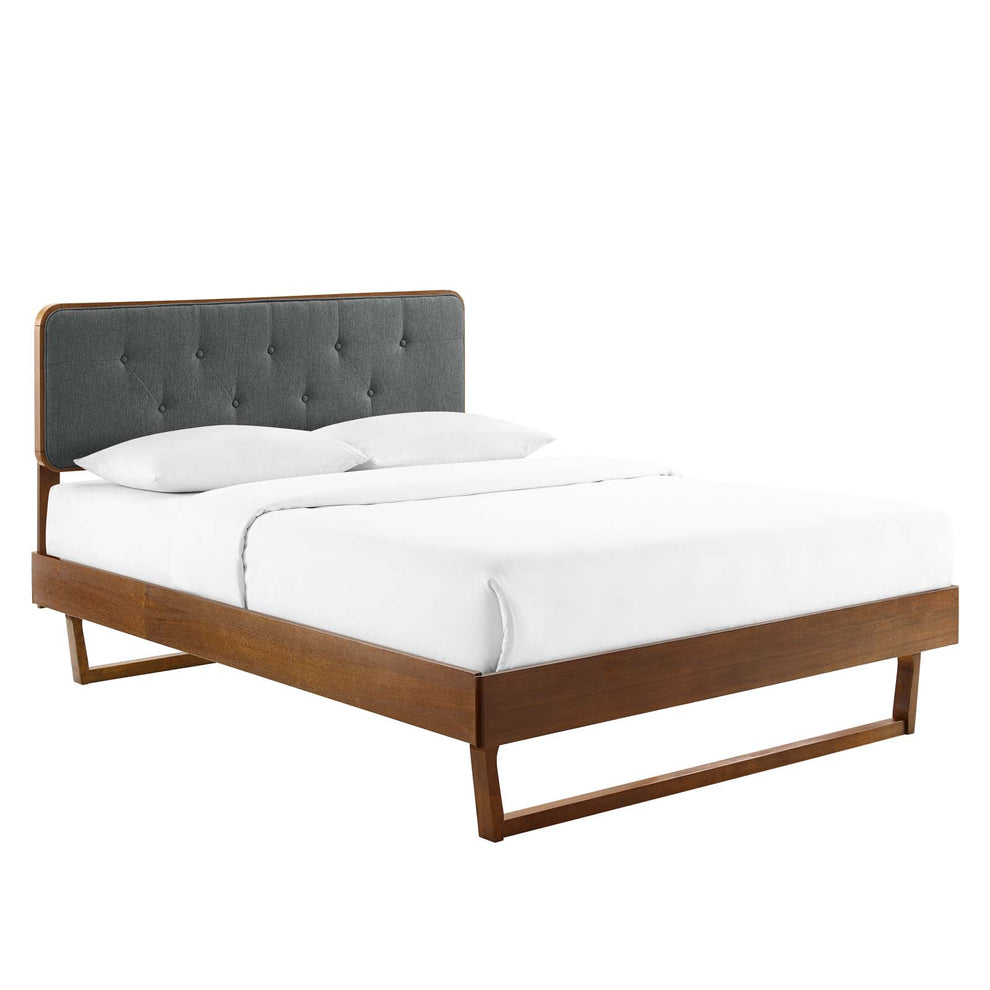 Modway Bridgette Full Wood Platform Bed With Angular Frame - MOD-6643 | Beds | Modishstore - 14
