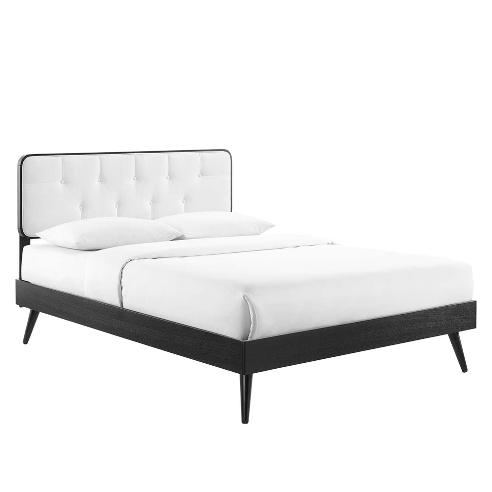 Modway Bridgette Full Wood Platform Bed With Splayed Legs - MOD-6646 | Beds | Modishstore - 23