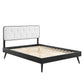 Modway Bridgette Full Wood Platform Bed With Splayed Legs - MOD-6646