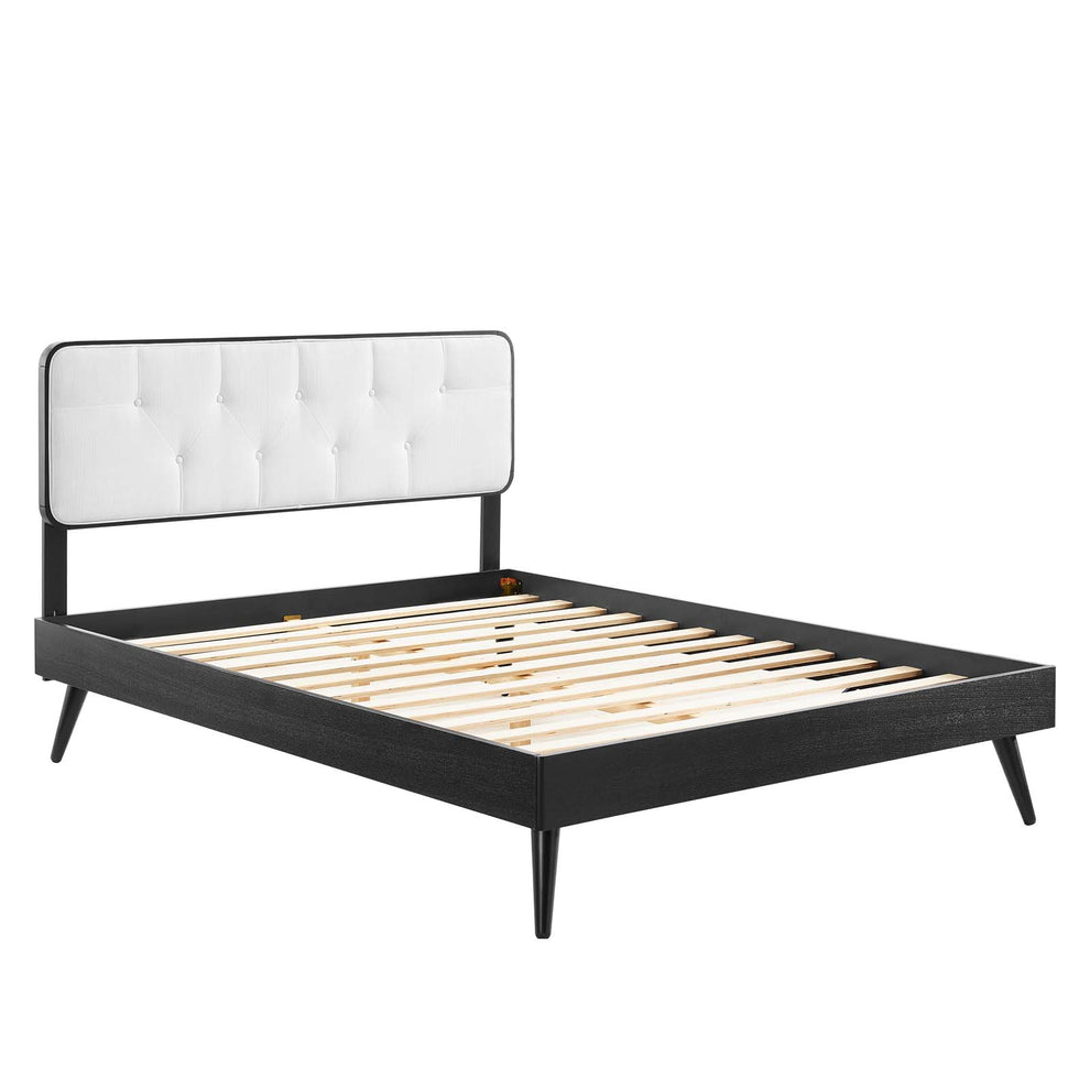 Modway Bridgette Full Wood Platform Bed With Splayed Legs - MOD-6646 | Beds | Modishstore - 24