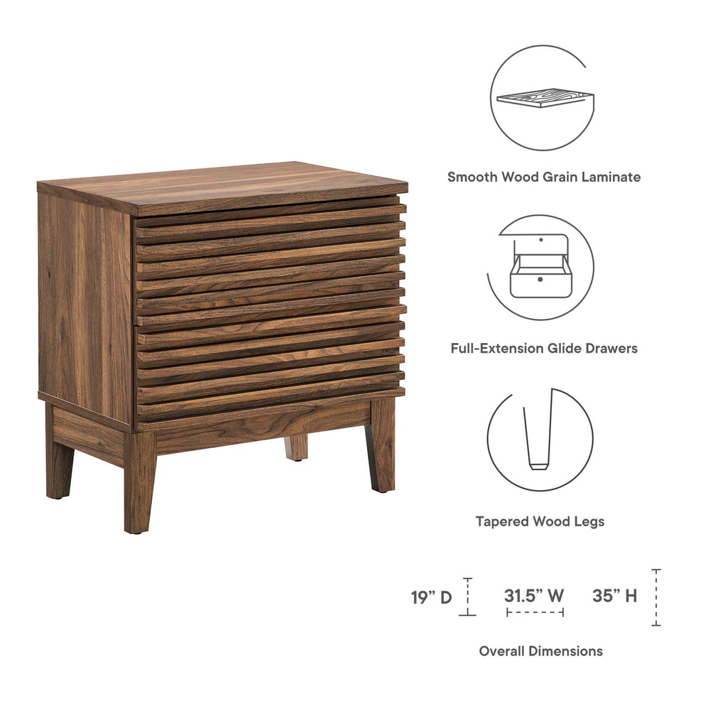 Render Two-Drawer Nightstand By Modway - MOD-6964 | Nightstands | Modishstore - 15