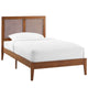 Sirocco Rattan and Wood Twin Platform Bed By Modway - MOD-7152 | Beds | Modishstore - 12