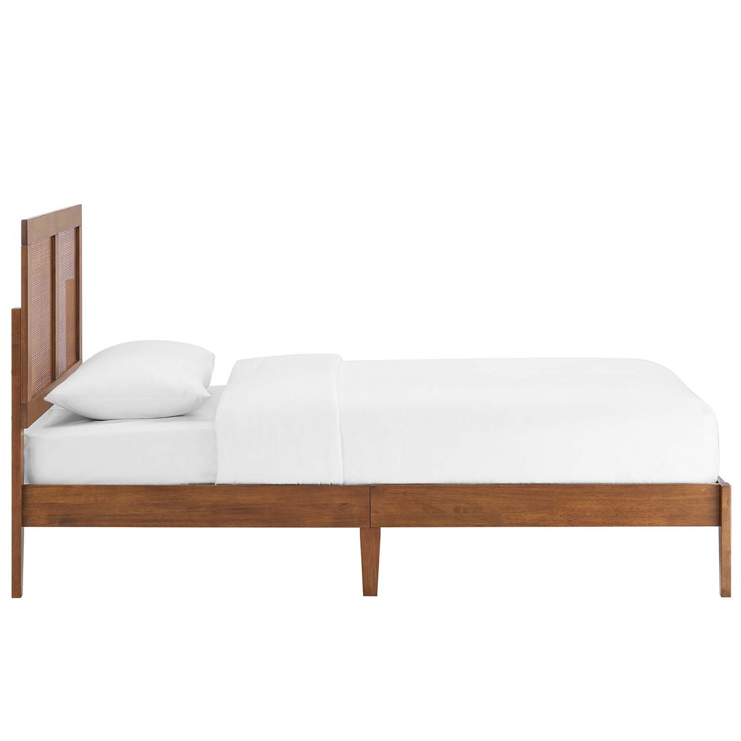 Sirocco Rattan and Wood Twin Platform Bed By Modway - MOD-7152 | Beds | Modishstore - 17