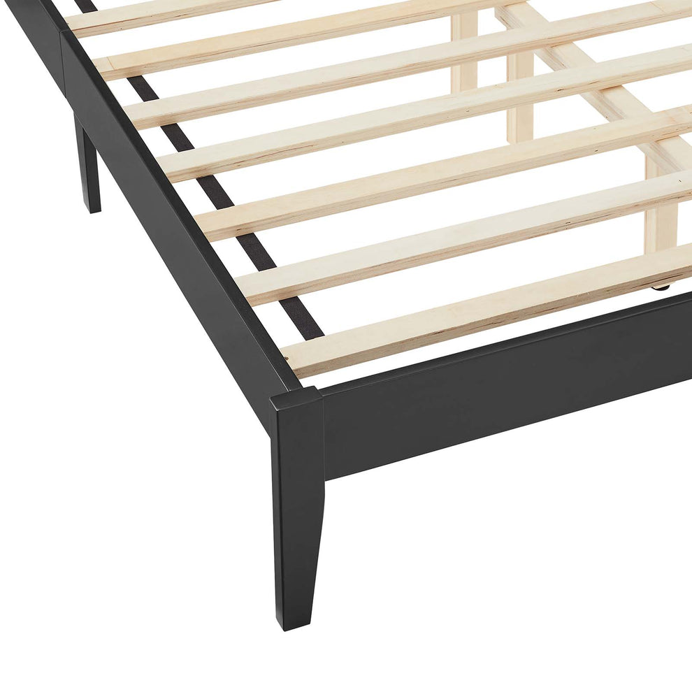Sirocco Rattan and Wood Full Platform Bed By Modway - MOD-7153 | Beds | Modishstore - 8