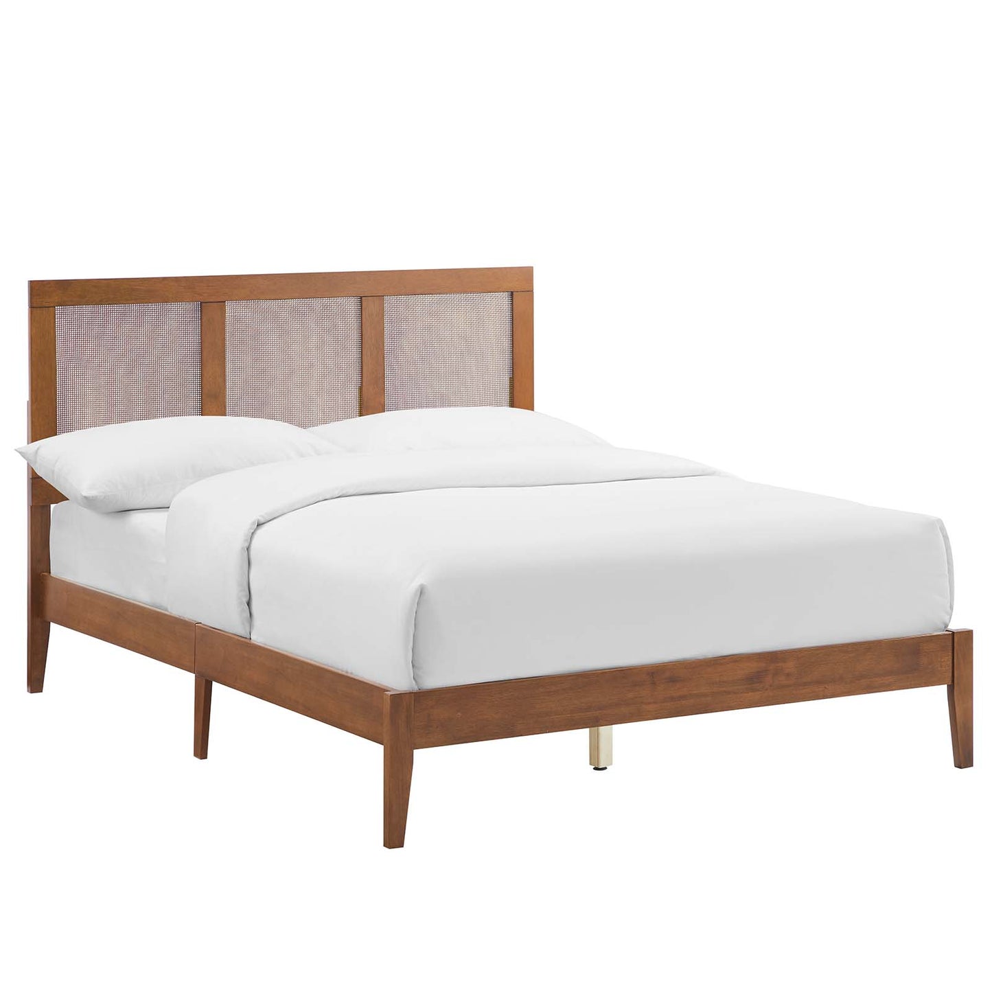 Sirocco Rattan and Wood Full Platform Bed By Modway - MOD-7153 | Beds | Modishstore - 12