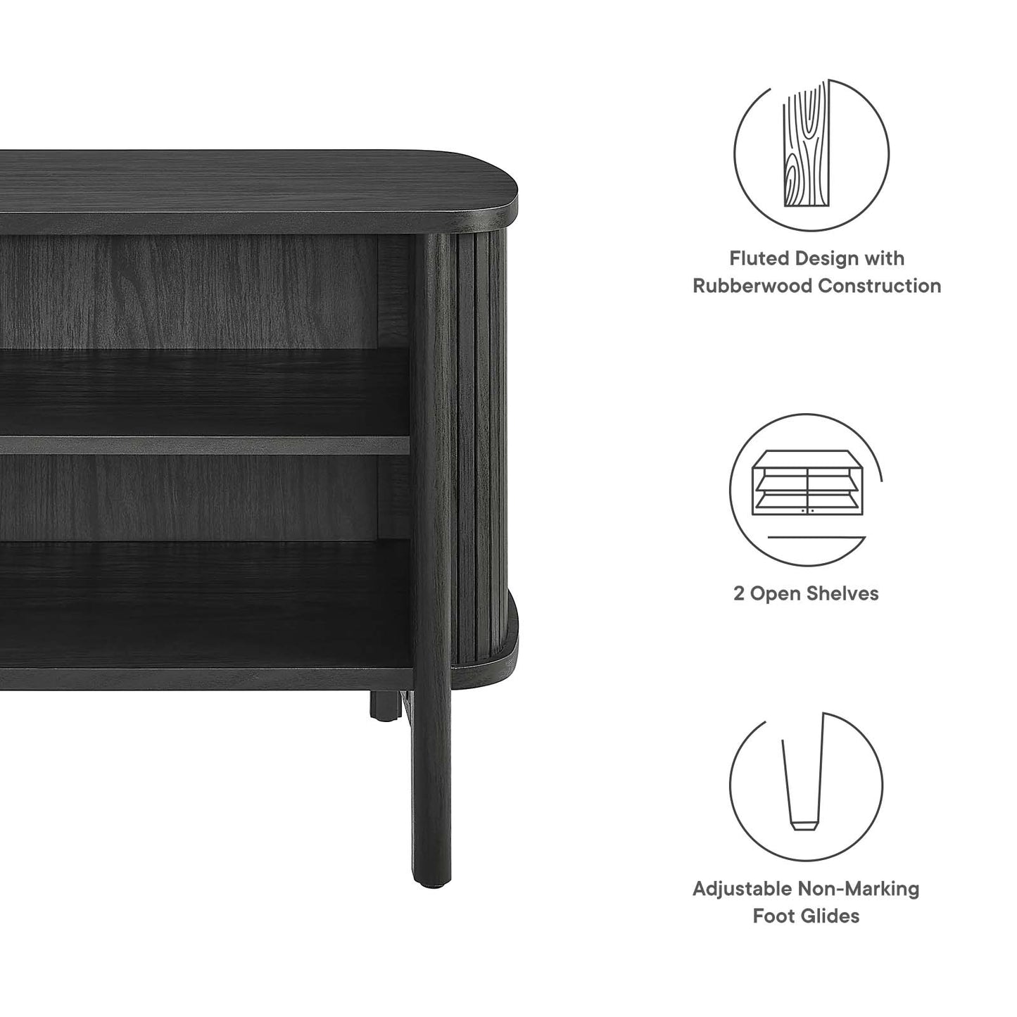 Cadence Open Nightstand By Modway - MOD-7157 | Nightstands | Modishstore - 8