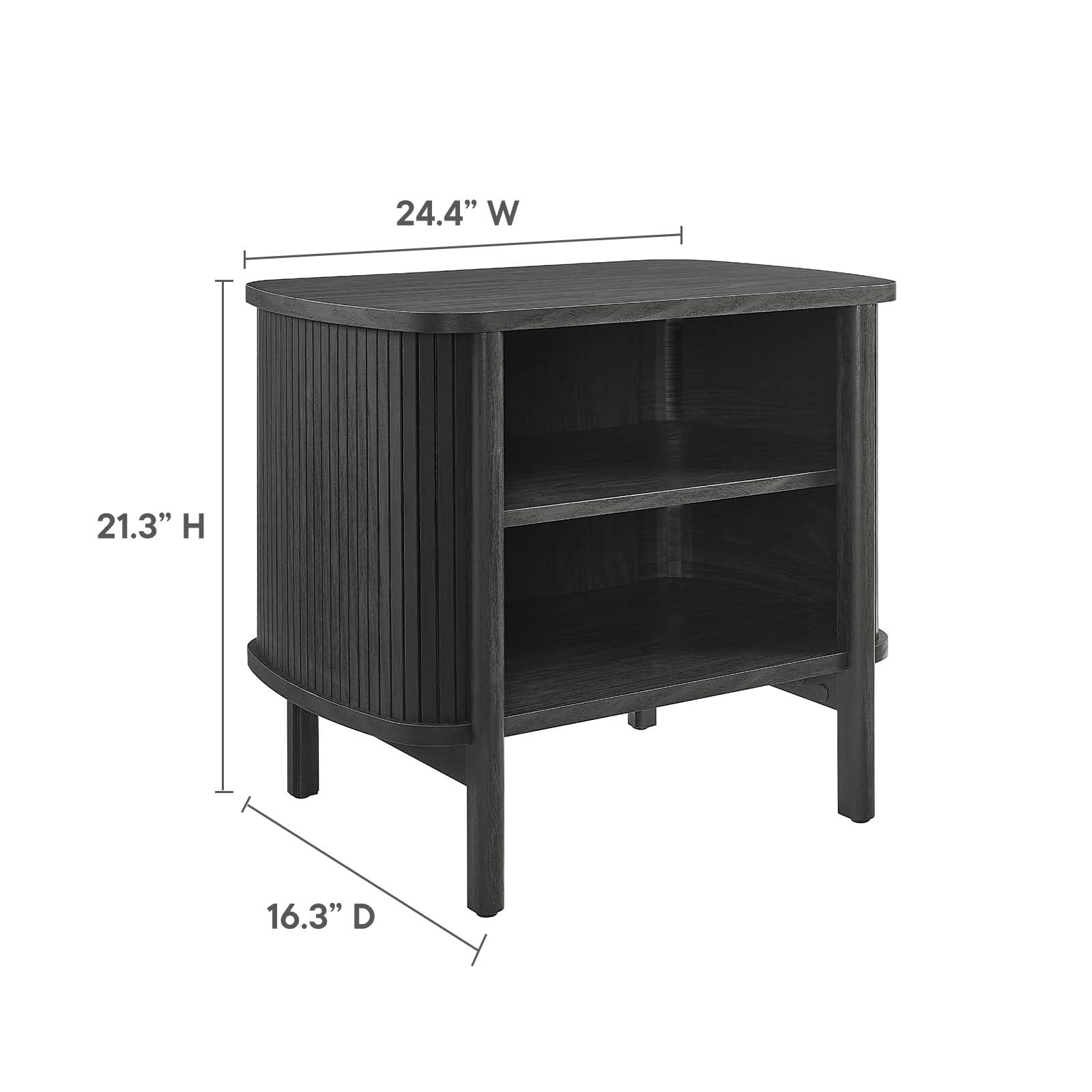 Cadence Open Nightstand By Modway - MOD-7157 | Nightstands | Modishstore - 9