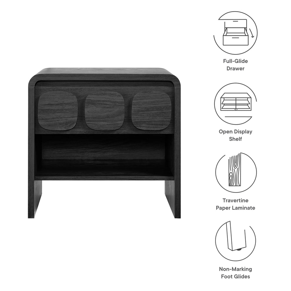 Toscana 1-Drawer Nightstand by Modway | Drawers | Modishstore - 8