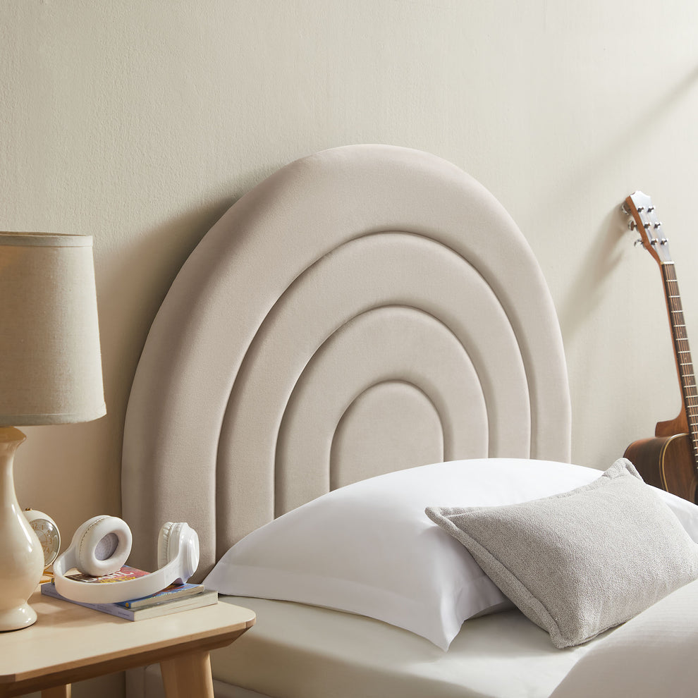 Solana Arched Performance Velvet Twin Platform Bed by Modway | Beds | Modishstore - 7
