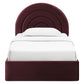 Solana Arched Performance Velvet Twin Platform Bed by Modway | Beds | Modishstore - 31
