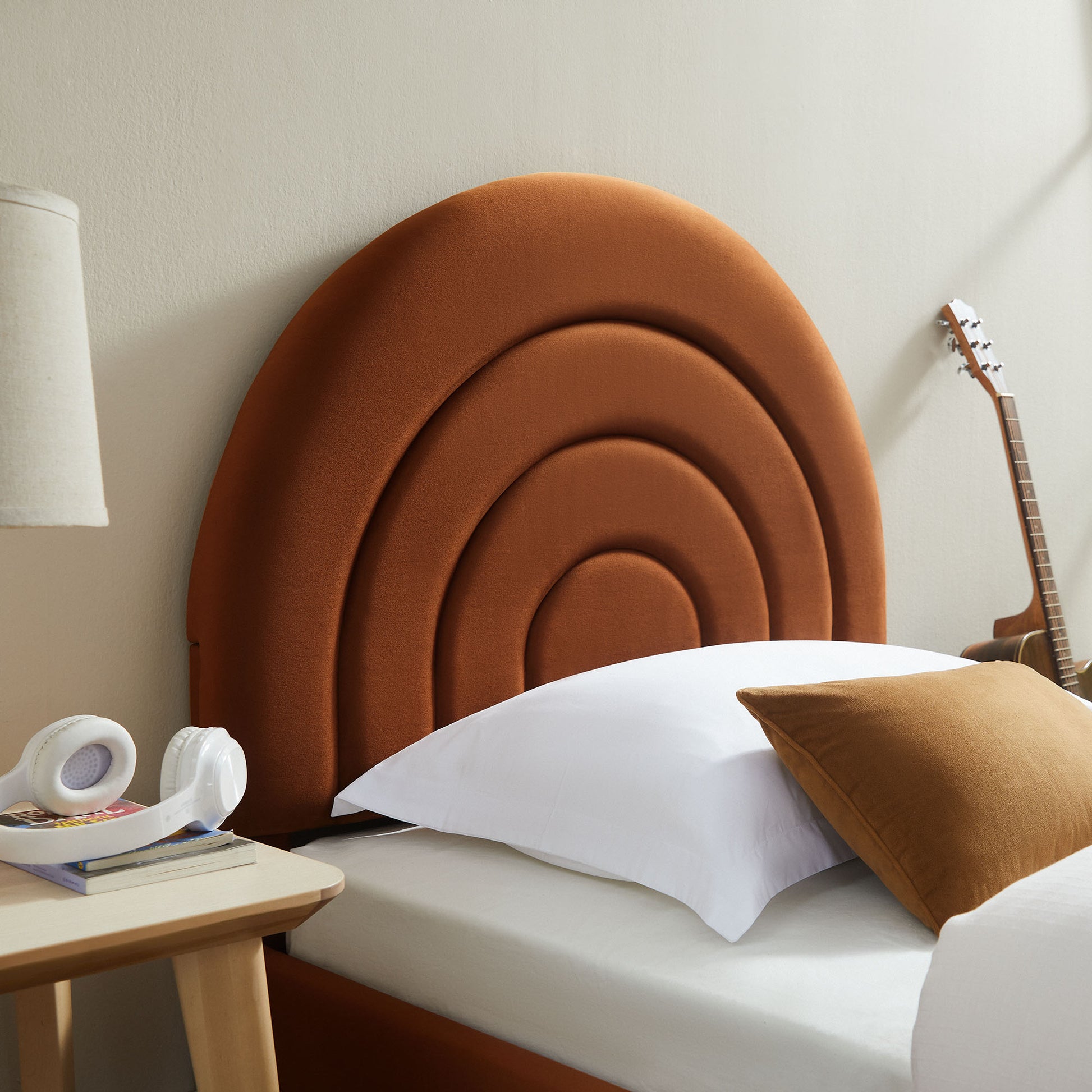 Solana Arched Performance Velvet Twin Platform Bed by Modway | Beds | Modishstore - 42