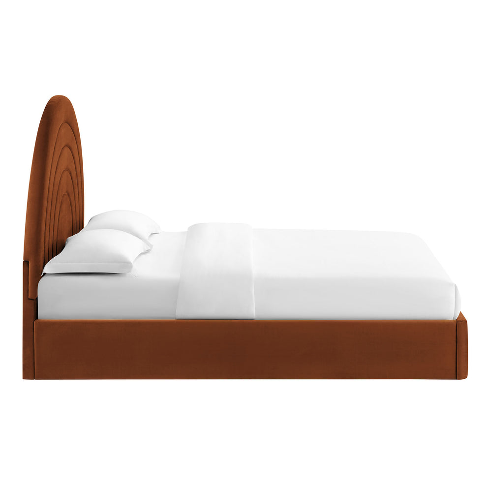 Solana Arched Performance Velvet Full Platform Bed by Modway | Beds | Modishstore - 39