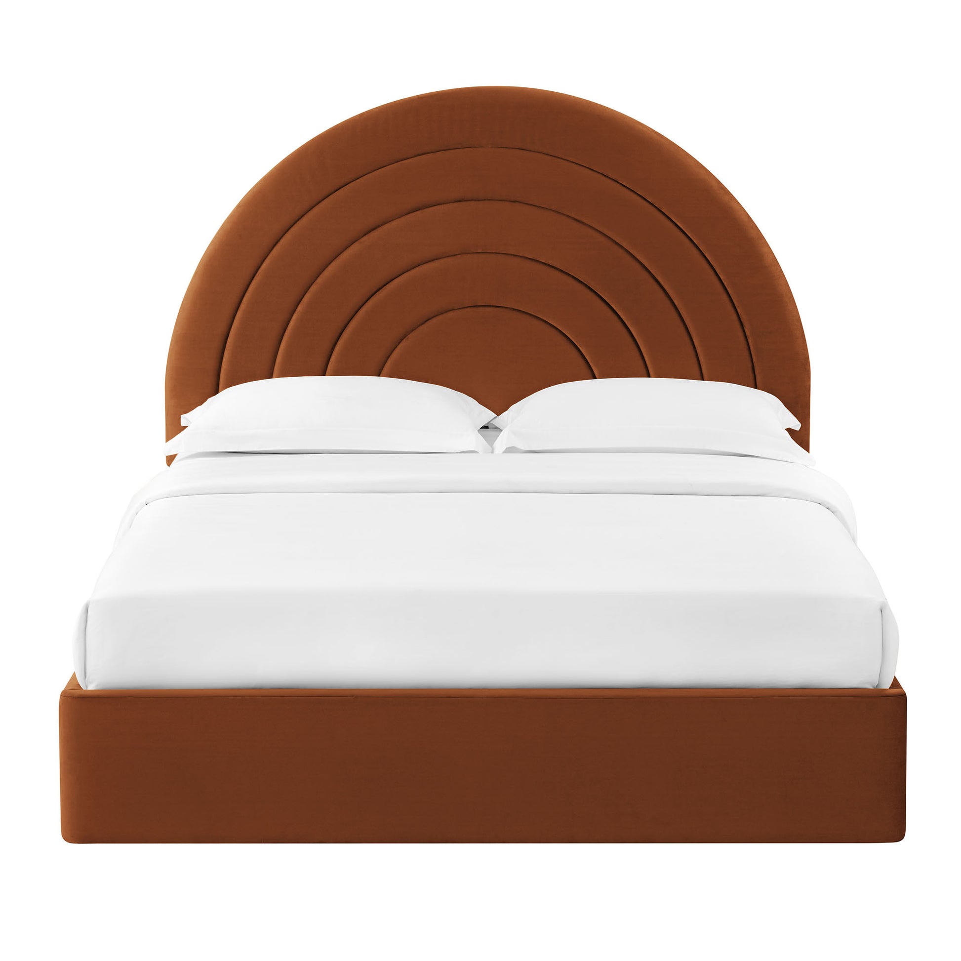 Solana Arched Performance Velvet Full Platform Bed by Modway | Beds | Modishstore - 40