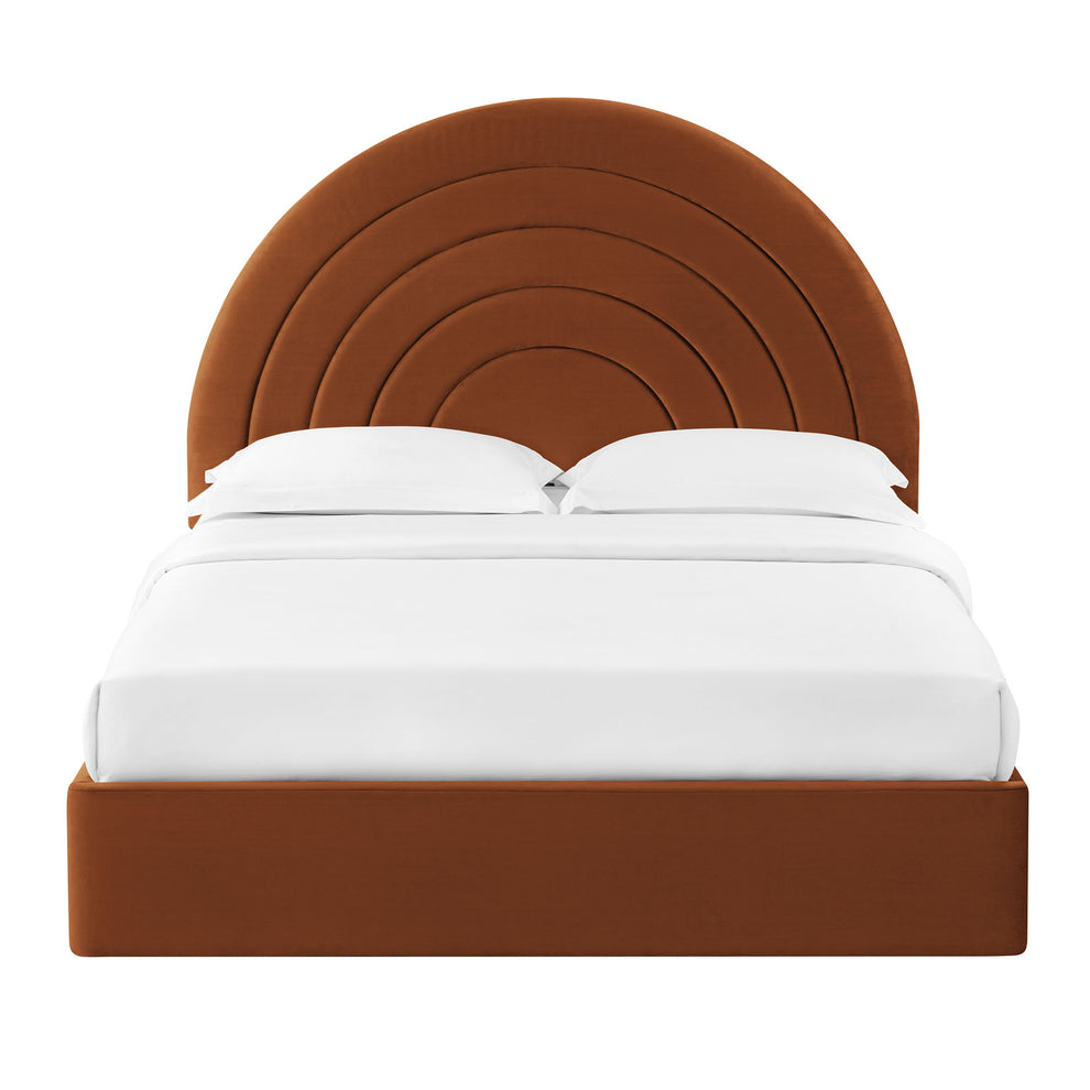 Solana Arched Performance Velvet Full Platform Bed by Modway | Beds | Modishstore - 40