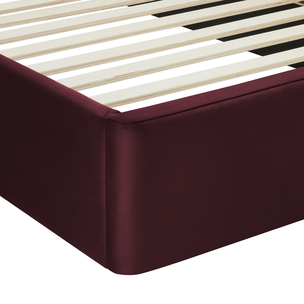 Solana Arched Performance Velvet King Platform Bed by Modway | Beds | Modishstore - 32
