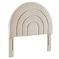 Solana Arched Performance Velvet Twin Headboard by Modway | Headboards | Modishstore - 2