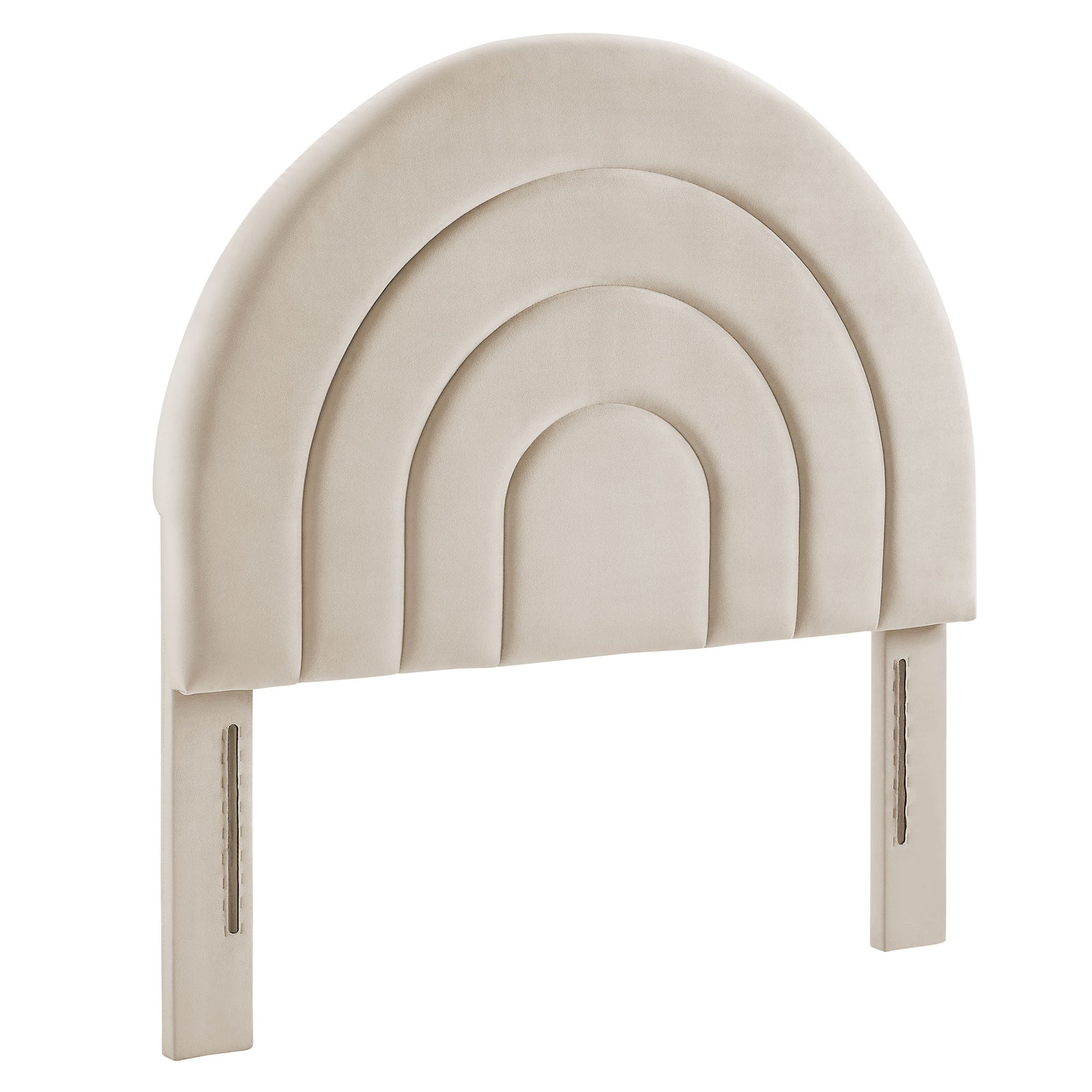 Solana Arched Performance Velvet Twin Headboard by Modway | Headboards | Modishstore - 2