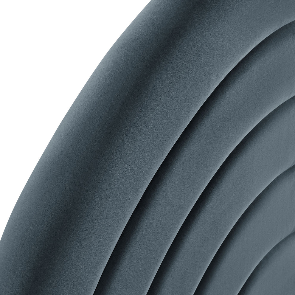 Solana Arched Performance Velvet Twin Headboard by Modway | Headboards | Modishstore - 10