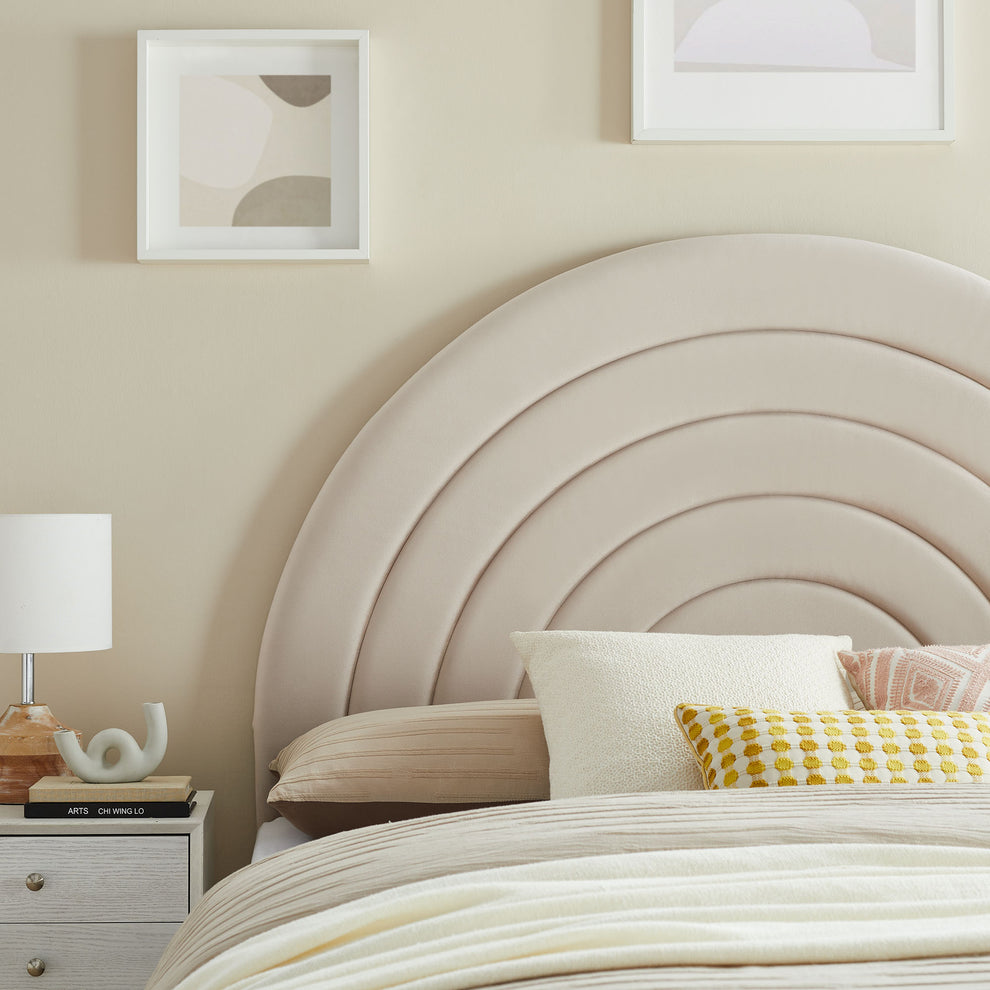 Solana Arched Performance Velvet King Headboard by Modway | Headboards | Modishstore - 5