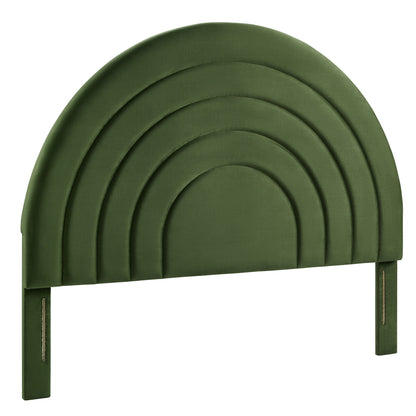Solana Arched Performance Velvet King Headboard by Modway | Headboards | Modishstore - 15