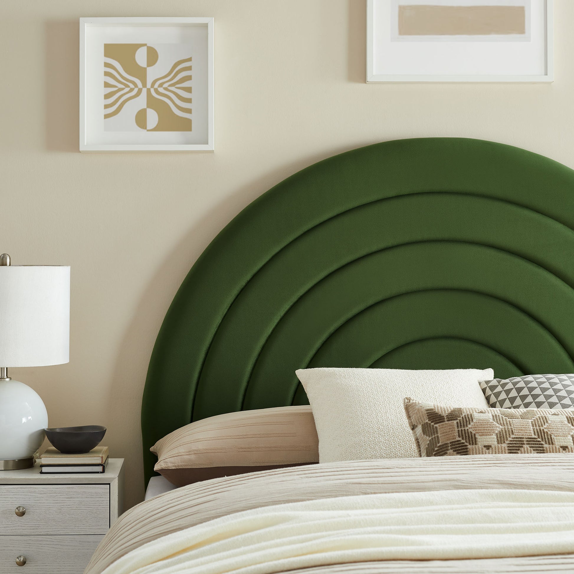 Solana Arched Performance Velvet King Headboard by Modway | Headboards | Modishstore - 18