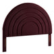 Solana Arched Performance Velvet King Headboard by Modway | Headboards | Modishstore - 22