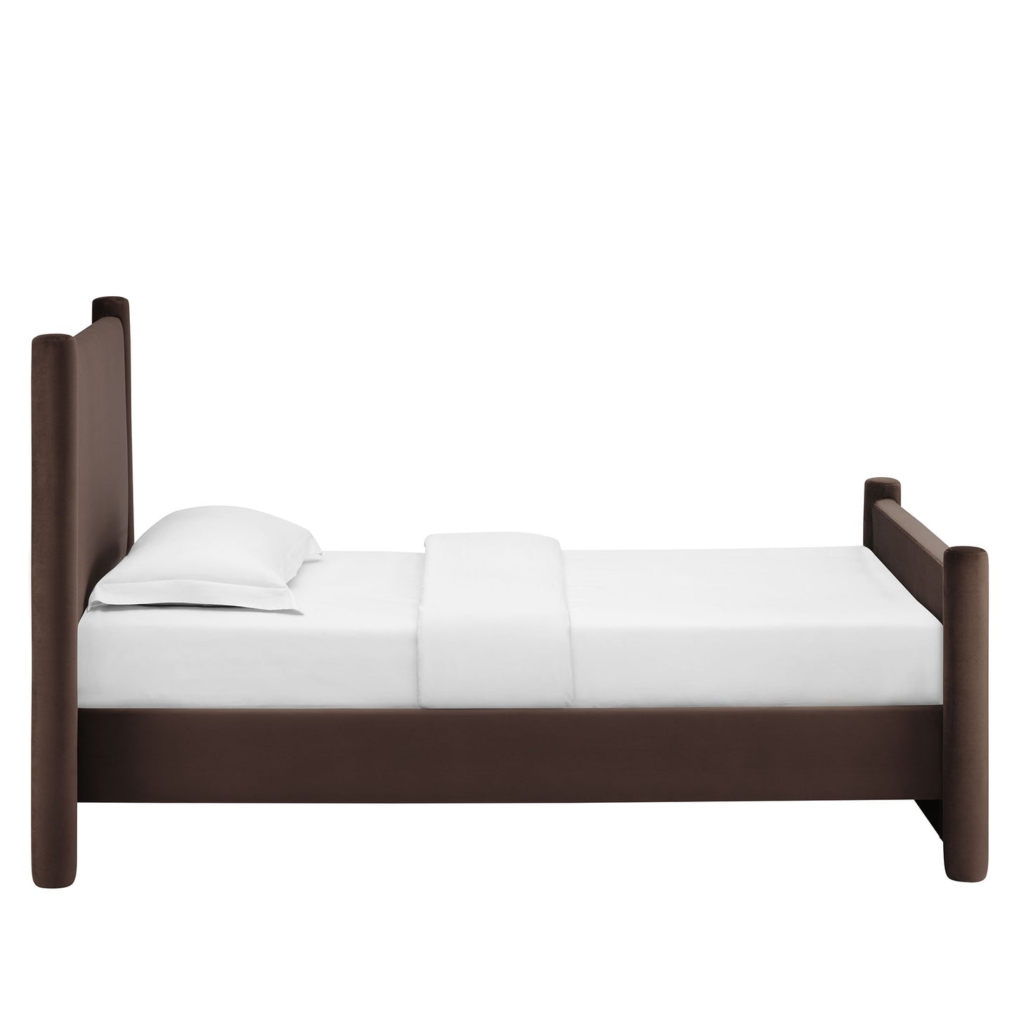 Rael Performance Velvet Twin Platform Bed by Modway | Beds | Modishstore - 12